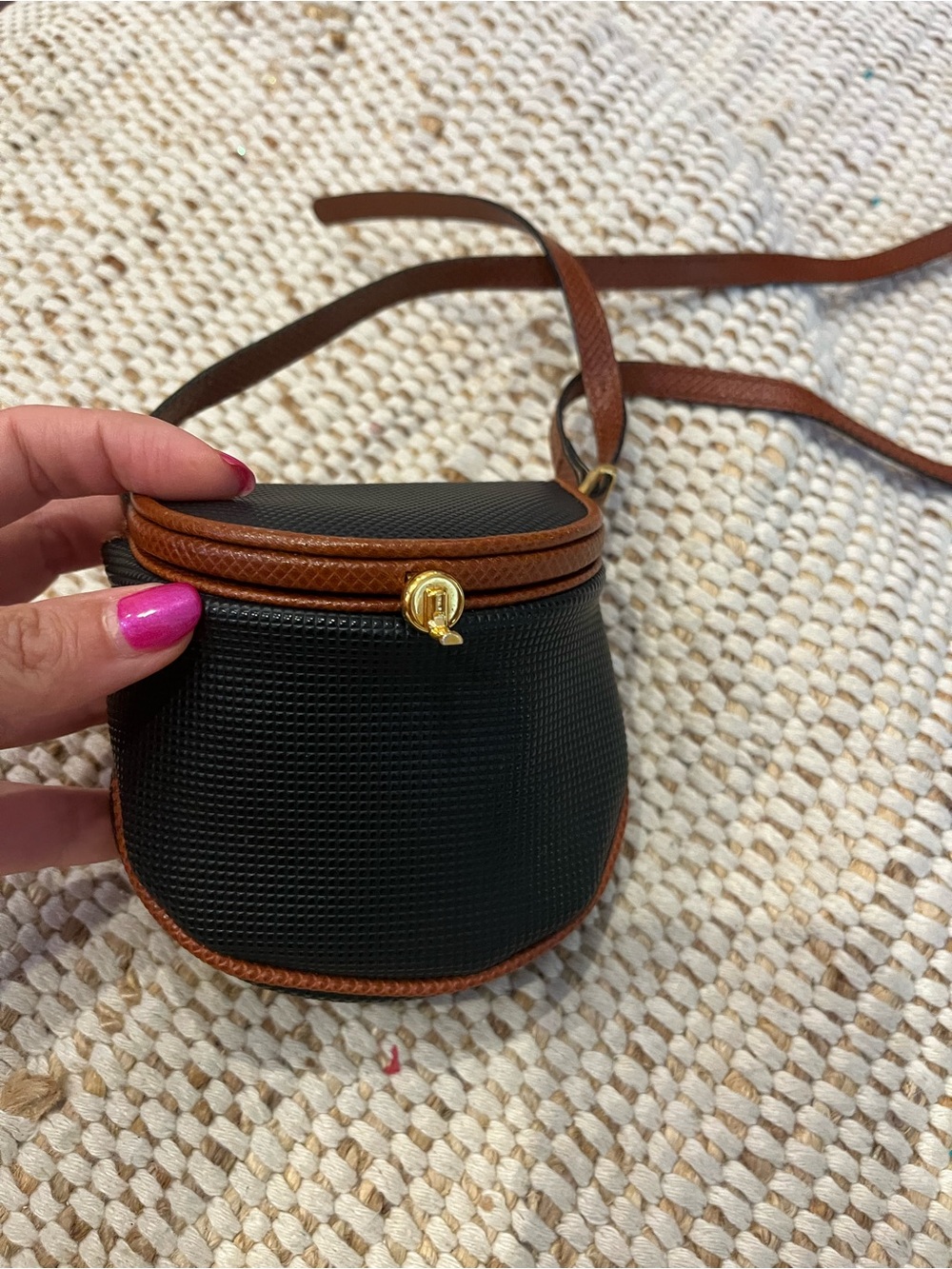 Bottega Veneta Marco Polo Crossbody Bag Vintage